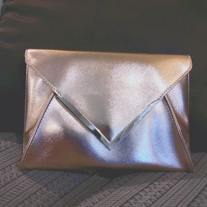 Rose Gold Clutch Evening Bag